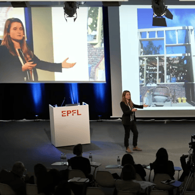 Laurane Coornaert en intervention : « Affirming Actions », EPFL (Lausanne)